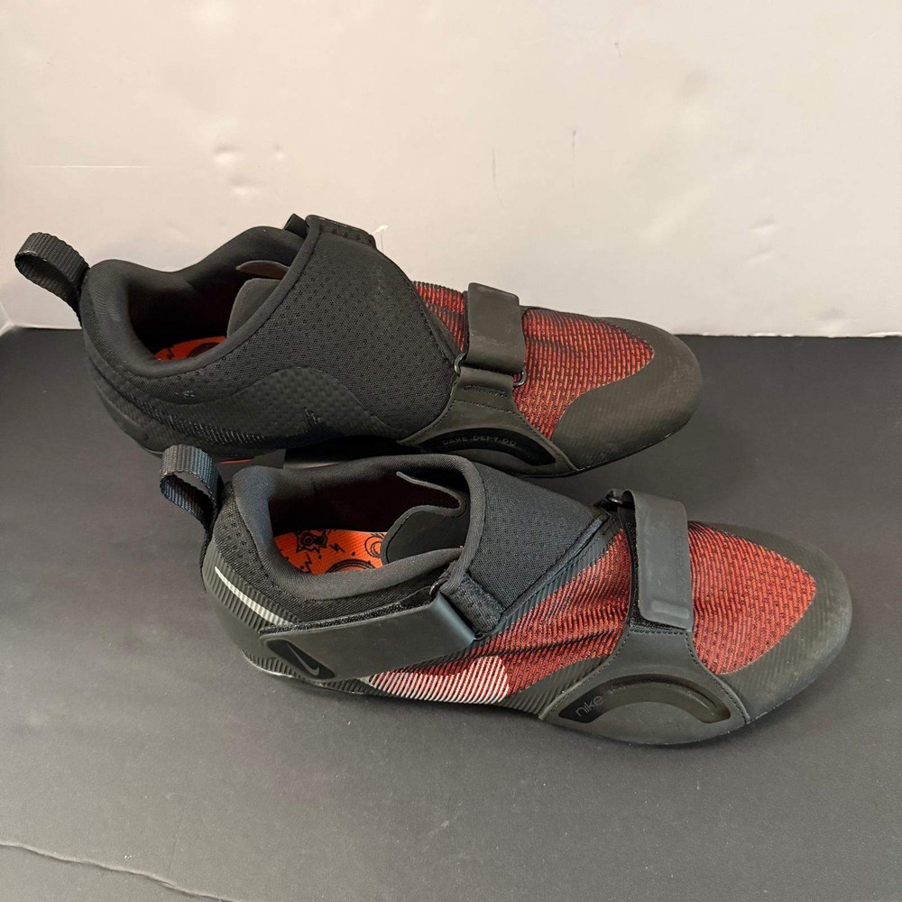Nike SuperRep Cycle Mens Indoor Cycling Shoes Black Crimson Red 6445008 Size 12 - Picture 15 of 16